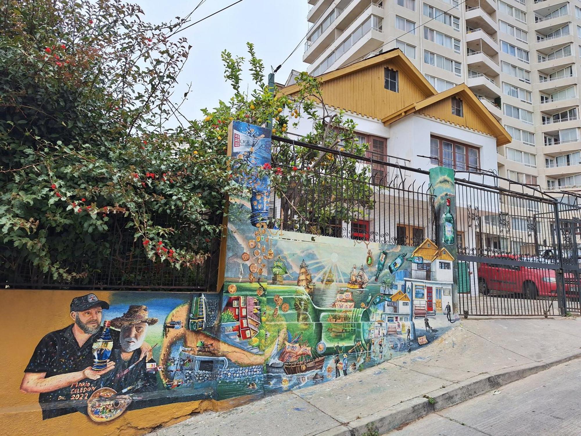 Casa Avenida Alemania Hotel Valparaiso Exterior photo